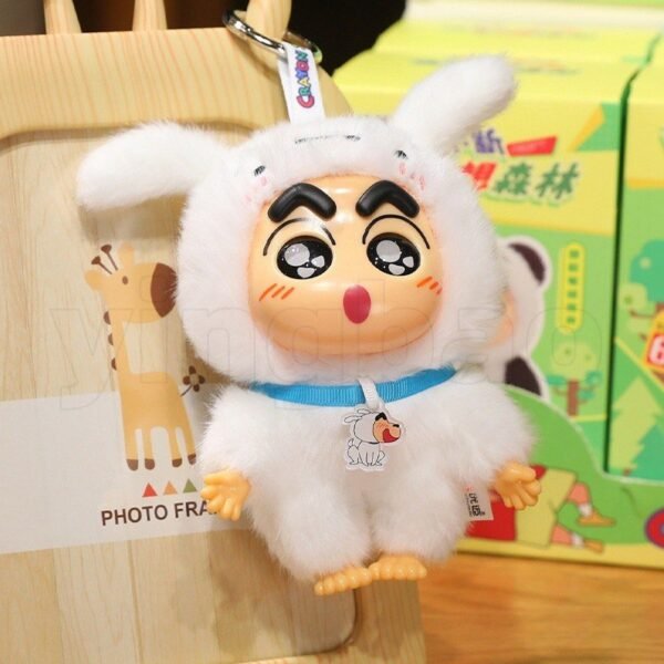 Crayon Shin-chan Plush Toy Doll Blind Box Cartoon Animation Peripheral Decoration Small Gift Keychain