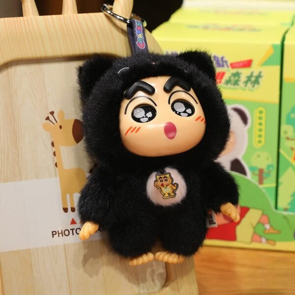 Crayon Shin-chan Plush Toy Doll Blind Box Cartoon Animation Peripheral Decoration Small Gift Keychain